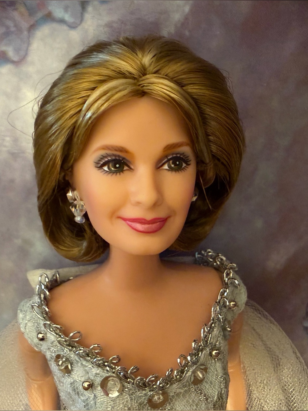 Mattel Marlena Evans Doll Light Blue Evening Gown - Picture 2 of 16